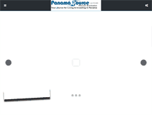 Tablet Screenshot of panamasourcerealestate.com